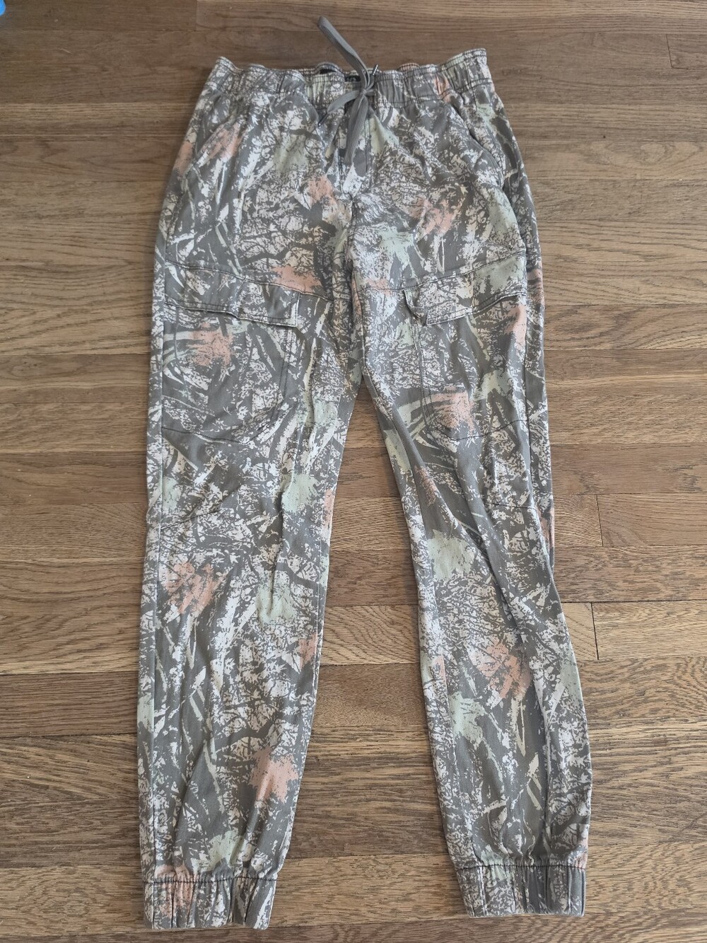 Men's Camouflage Jogger Pants - Gray Green
